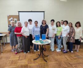 Зустріч зі старшим науковим редактором Науково-редакційного центру «Реабілітовані історією» Іриною Ремівною Сергієнко